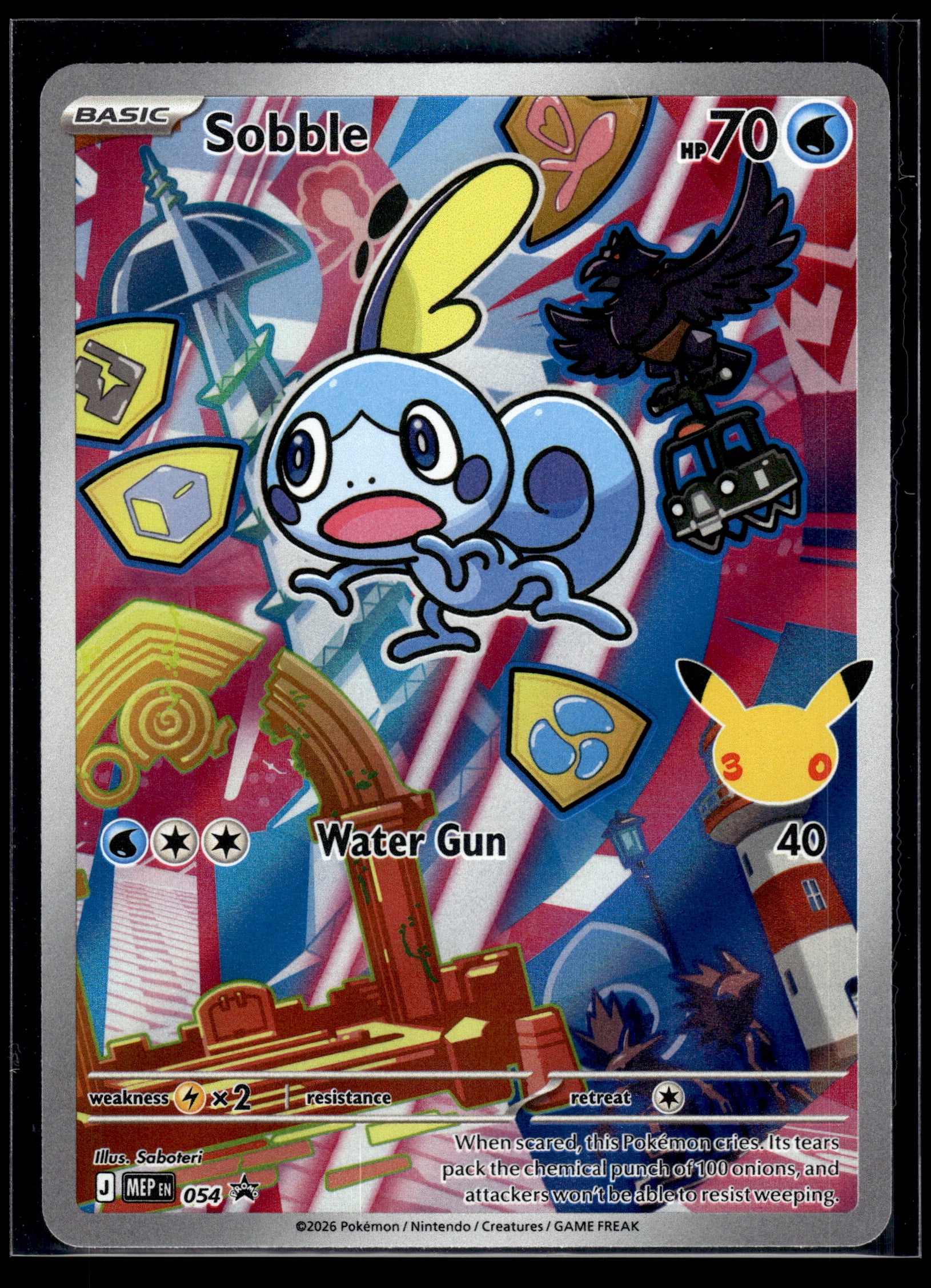 Sobble #054 Mega Evolution Promo VLP