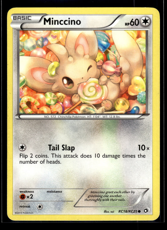 Minccino #RC18/RC25 Legendary Treasures: Radiant Collection LP