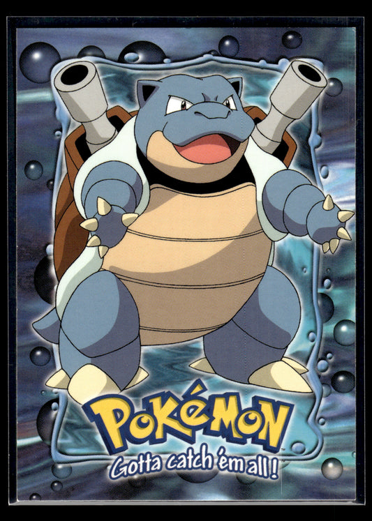 # 09 Blastoise #E9 1999 Topps Pokemon the First Movie VLP
