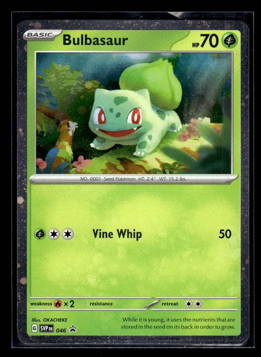 Bulbasaur #046 Cosmos Holo Scarlet & Violet Promo Cards VLP