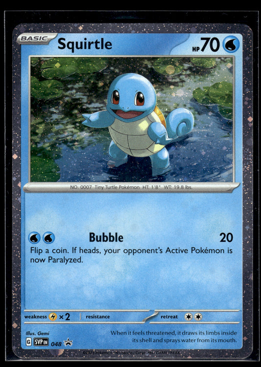 Squirtle #048 Scarlet & Violet Promo Cards VLP