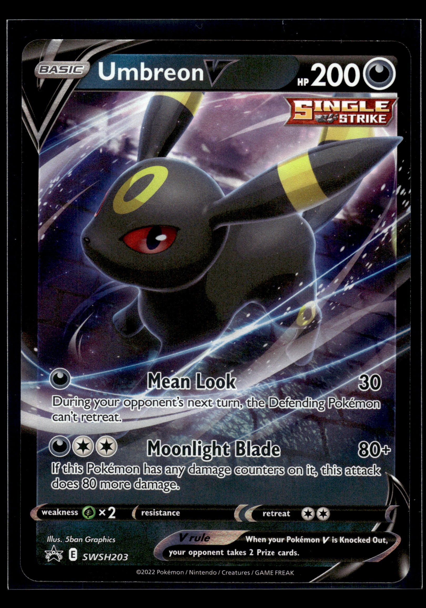 Umbreon V #SWSH203 Sword & Shield Promo Cards VLP