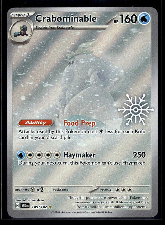 Crabominable #149/142 Holiday Calendar NM