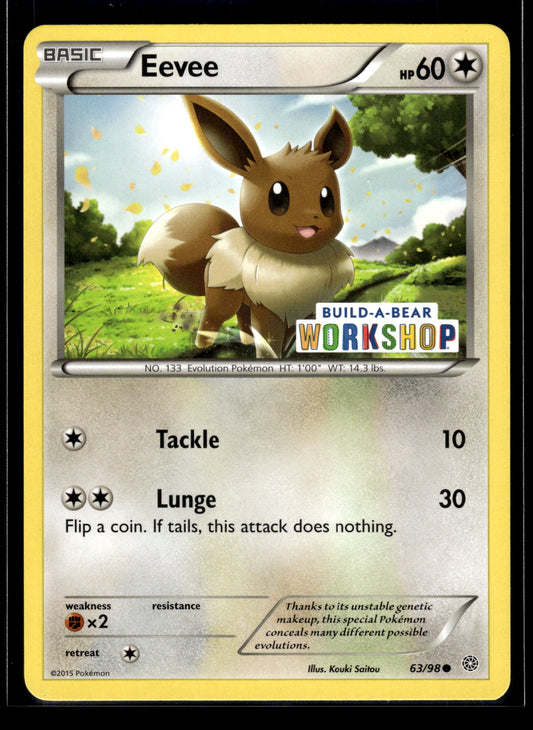 Eevee #063/098 STAMPED Build-A-Bear Promo LP