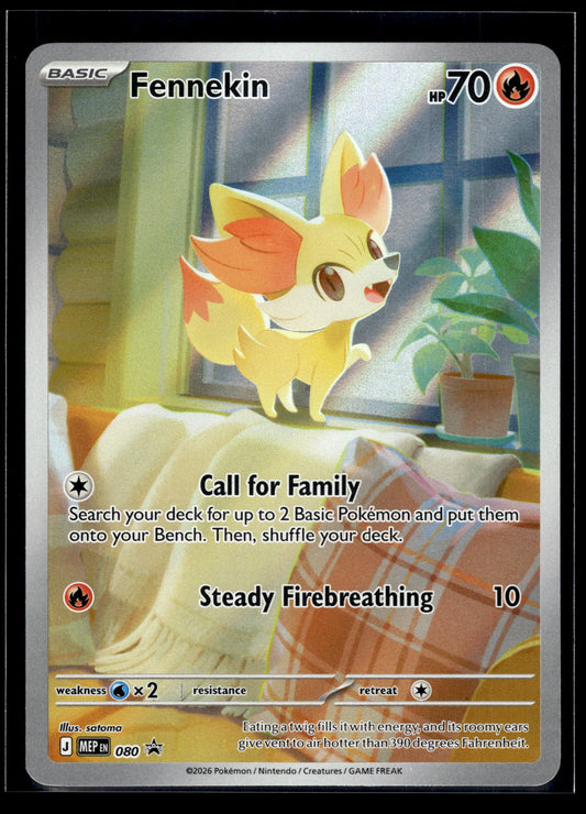 Fennekin #080 Mega Evolution Promo LP
