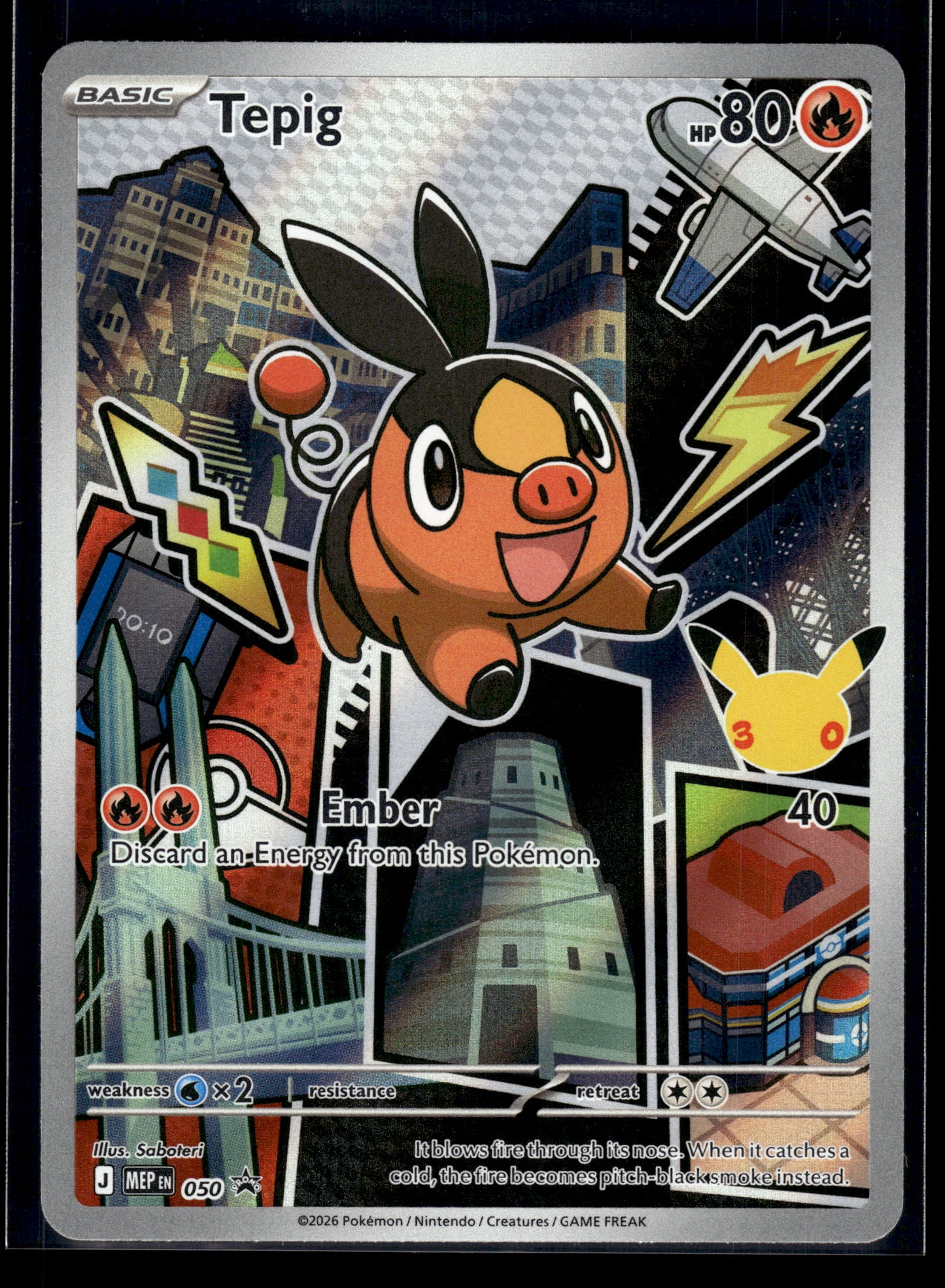 Tepig #050 Mega Evolution Promo VLP