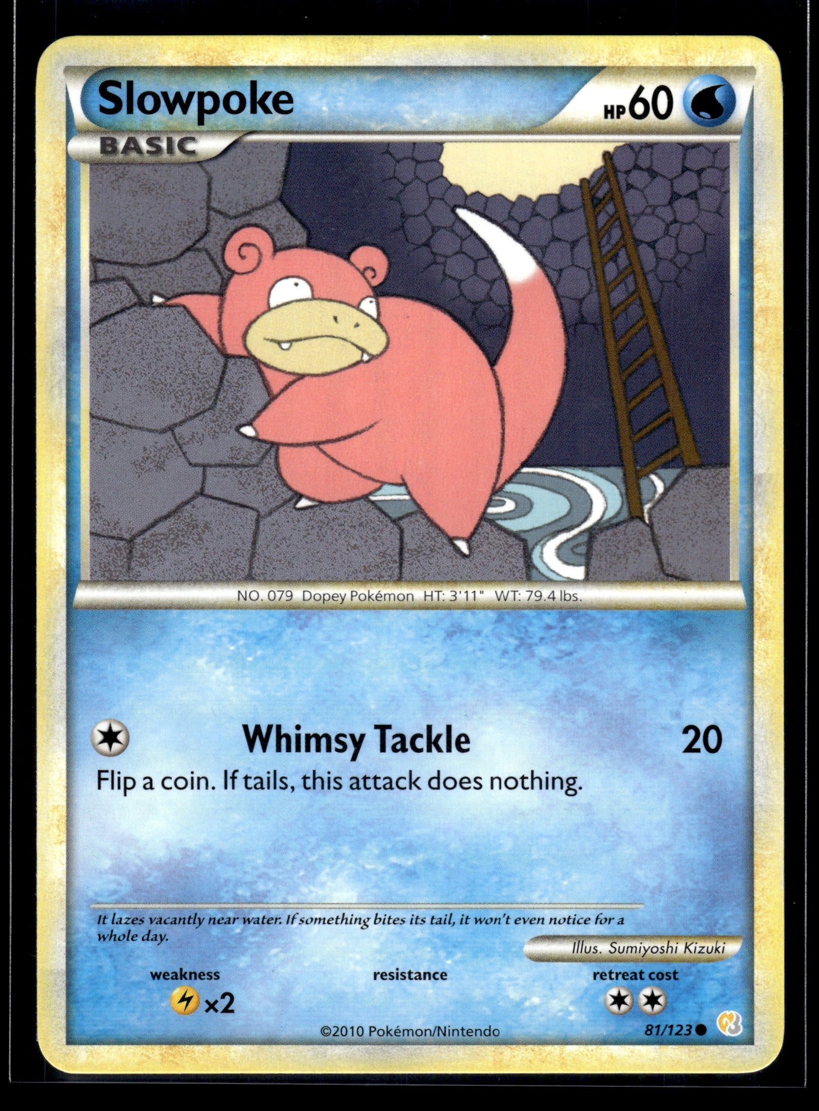 Slowpoke #81/123 HeartGold SoulSilver LP