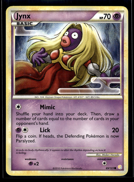 Jynx #69/123 HeartGold SoulSilver LP