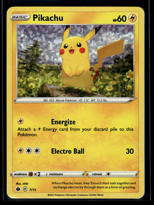 Pikachu #007/015 McDonald's Promos 2022 MP