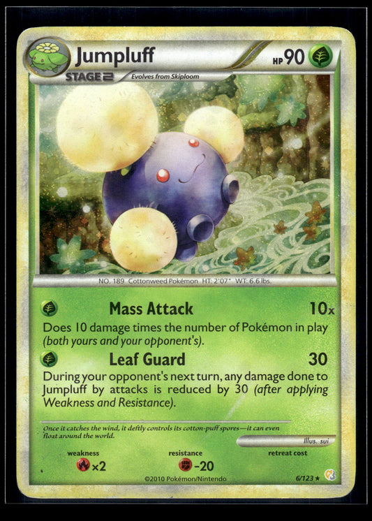 Jumpluff #6/123 HeartGold SoulSilver MP