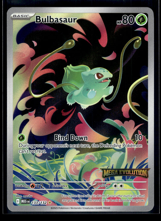 Bulbasaur #133/132 STAMPED Mega Evolution VLP