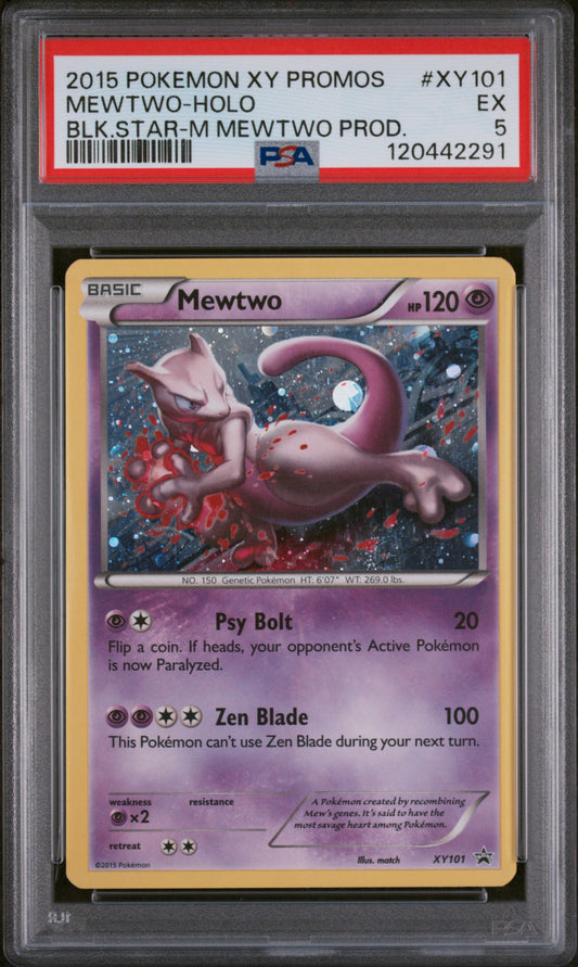 PSA 5 Mewtwo #XY101 XY Promo