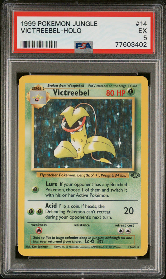 PSA 5 Victreebel #14 Jungle