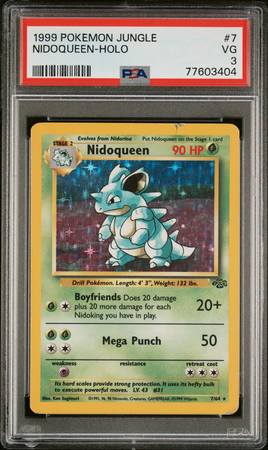 PSA 3 Nidoqueen #7 Jungle