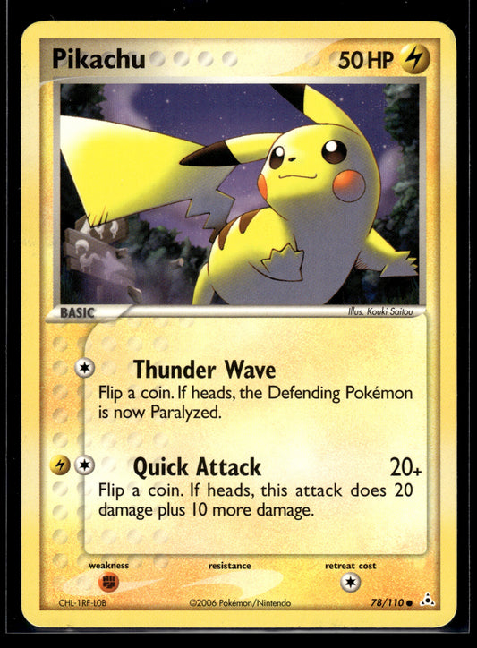 Pikachu #78/110 Holon Phantoms LP