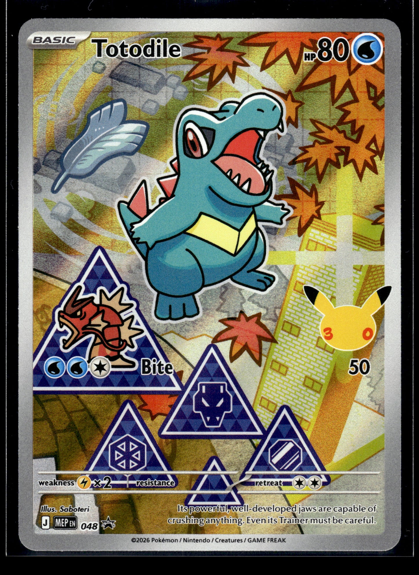 Totodile #048 Mega Evolution Promo NM