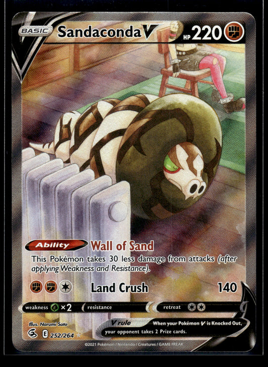 Sandaconda V #252/264 Fusion Strike VLP