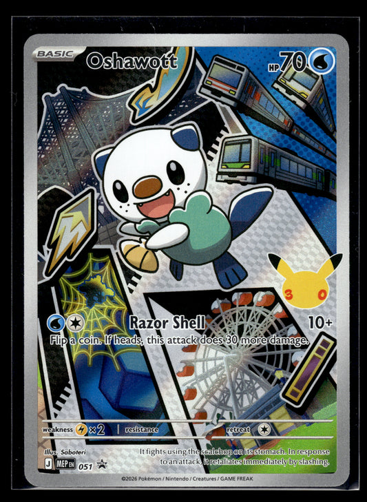 Oshawott #051 Mega Evolution Promo NM