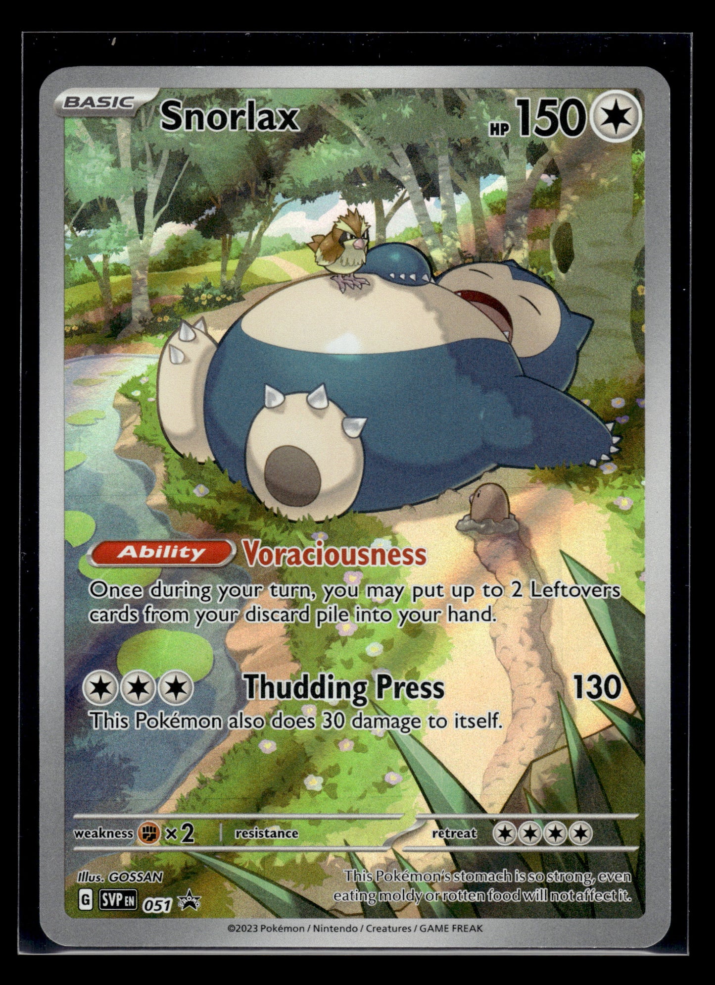 Snorlax #051 Scarlet & Violet Promo VLP