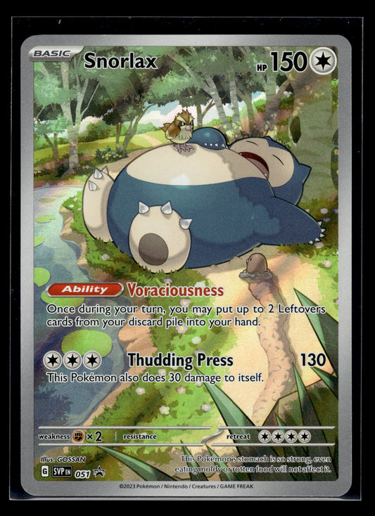 Snorlax #051 Scarlet & Violet Promo VLP