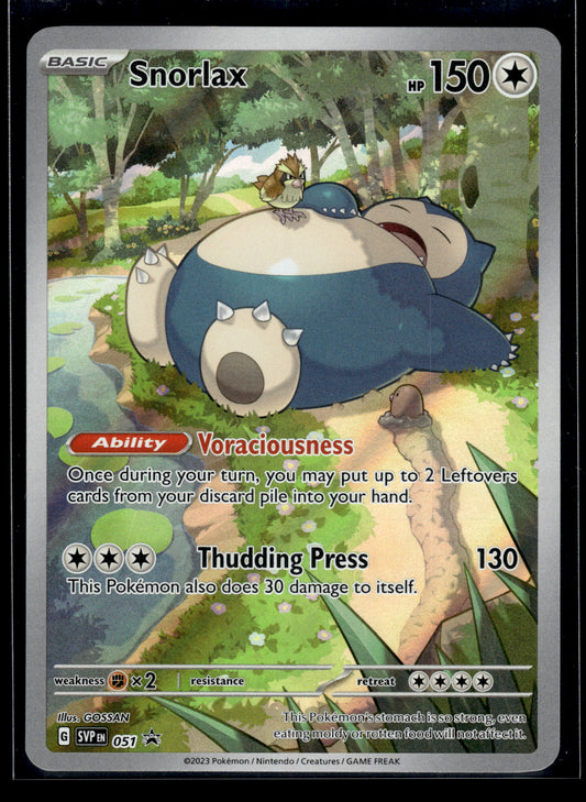 Snorlax #051 Scarlet & Violet Promo VLP