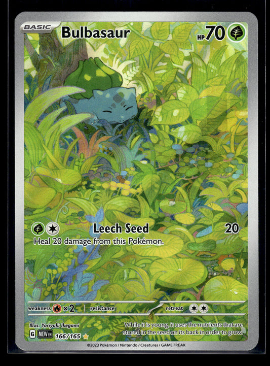 Bulbasaur #166/165 Scarlet & Violet 151 LP