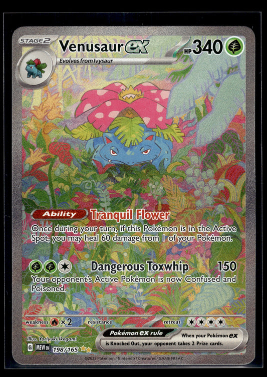 Venusaur ex #198/165 Scarlet & Violet 151 LP