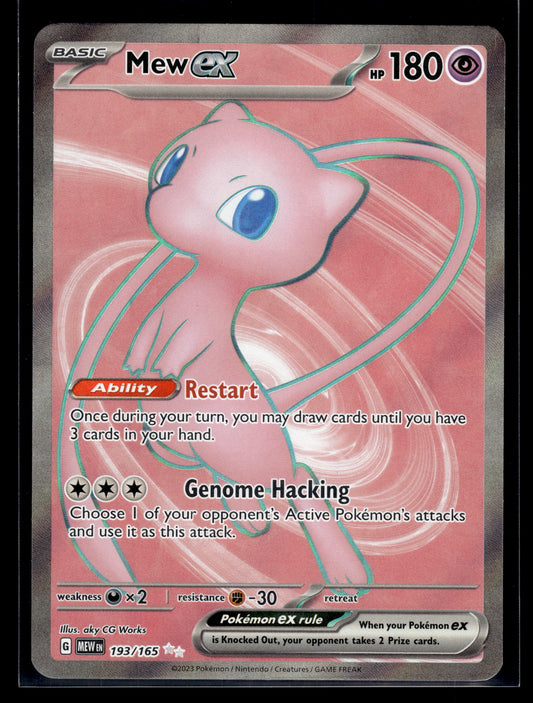 Mew ex #193/165 Scarlet & Violet 151 LP