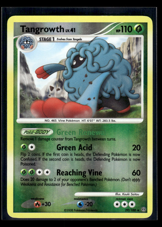 Tangrowth #29/100 Reverse Holo Stormfront MP