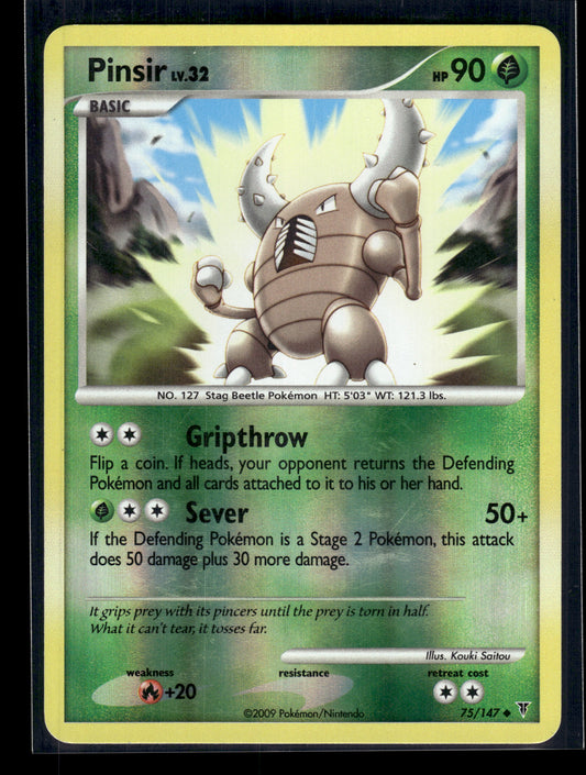 Pinsir #75 Reverse Holo Supreme Victors MP