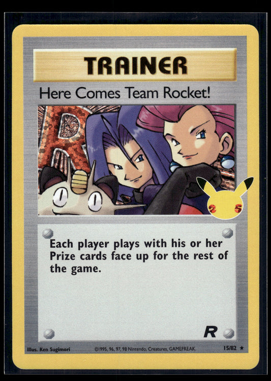 Here Comes Team Rocket! #15/82 Celebrations: Classic Collection LP