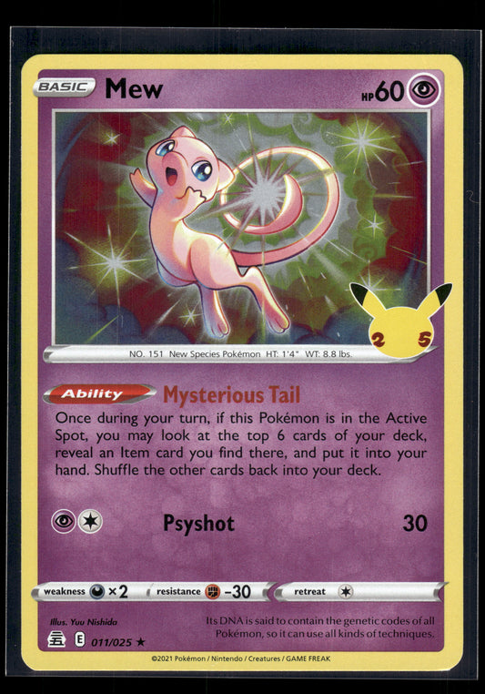 Mew #011/025 Celebrations VLP
