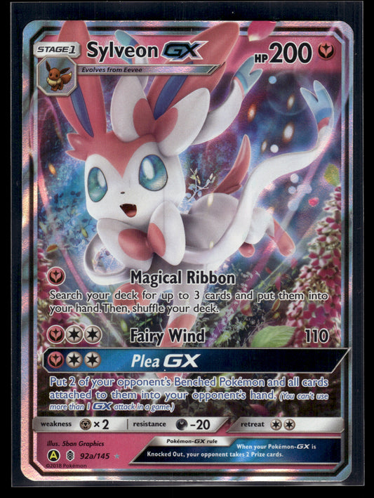 Sylveon GX #092a/145 Alternate Art Promos HP