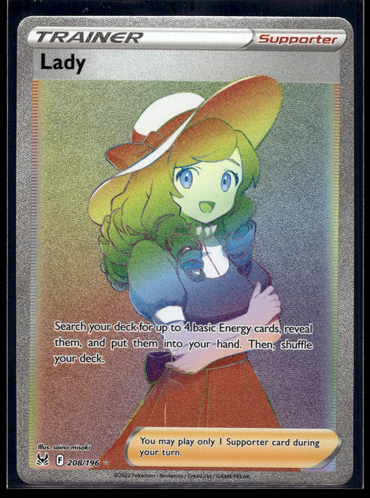 Lady (Secret) #208/196 Lost Origin VLP
