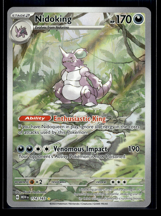 Nidoking #174/165 Scarlet & Violet 151 VLP