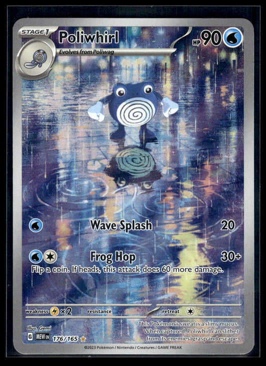 Poliwhirl #176/165 Scarlet & Violet 151 VLP