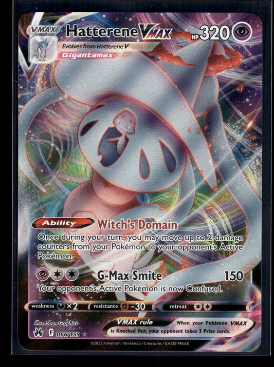 Hatterene VMAX #066/159 Crown Zenith VLP