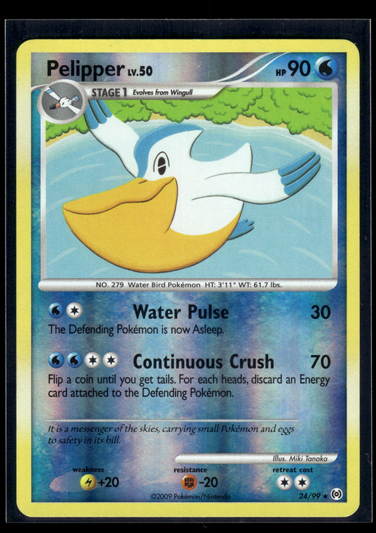Pelipper #24/99 Reverse Holo Arceus LP