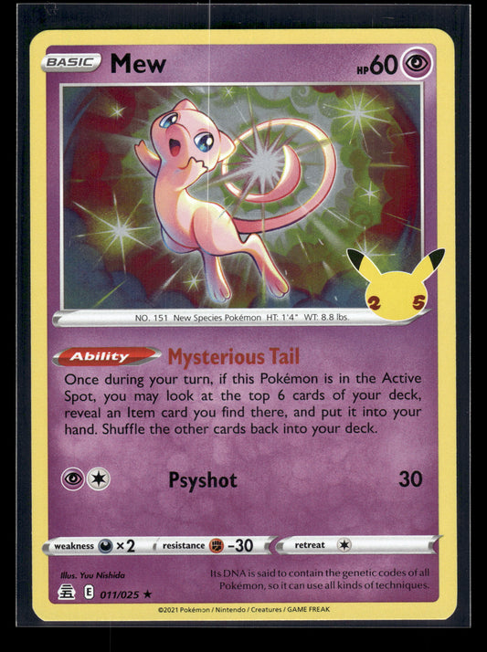 Mew #011/025 Celebrations LP