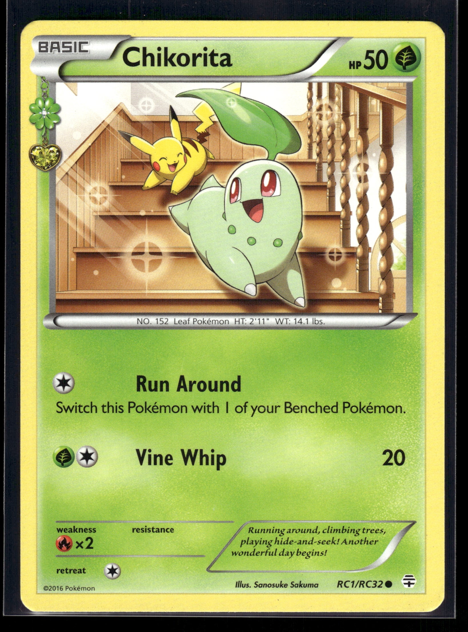 Chikorita #RC1/RC32 Generations: Radiant Collection LP