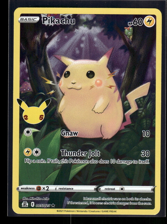 Pikachu #005/025 Celebrations LP