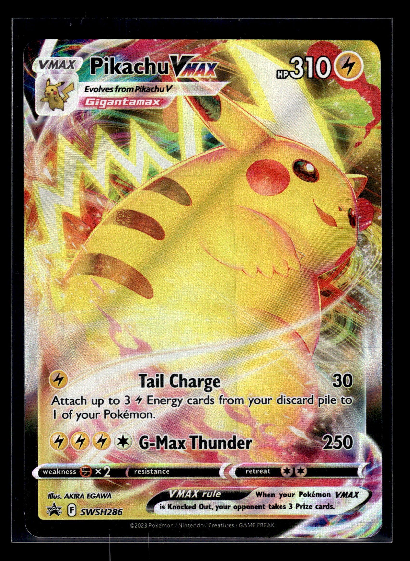 Pikachu VMAX #SWSH286 Sword & Shield Promo LP