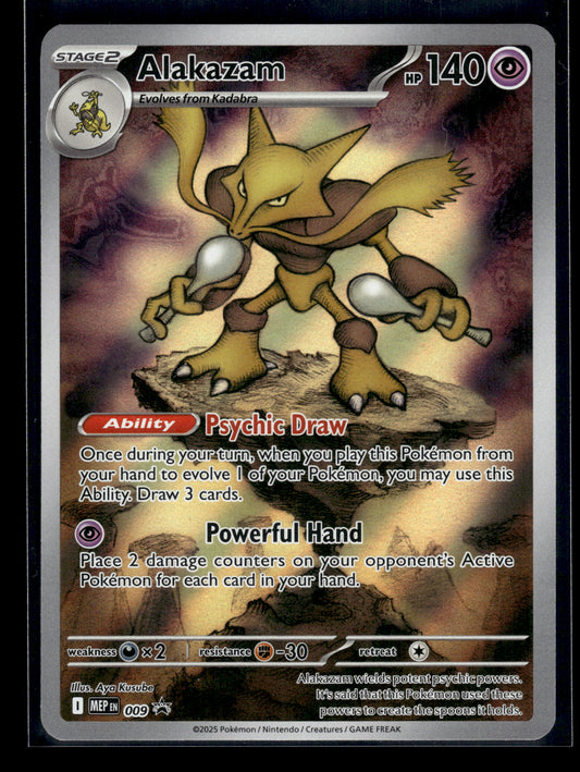 Alakazam #009 Mega Evolution Promo VLP