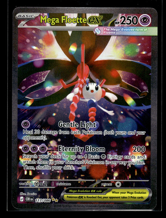 Mega Floette ex #117/086 Chaos Rising NM