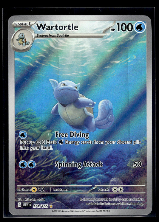 Wartortle #171/165 Scarlet & Violet 151 LP