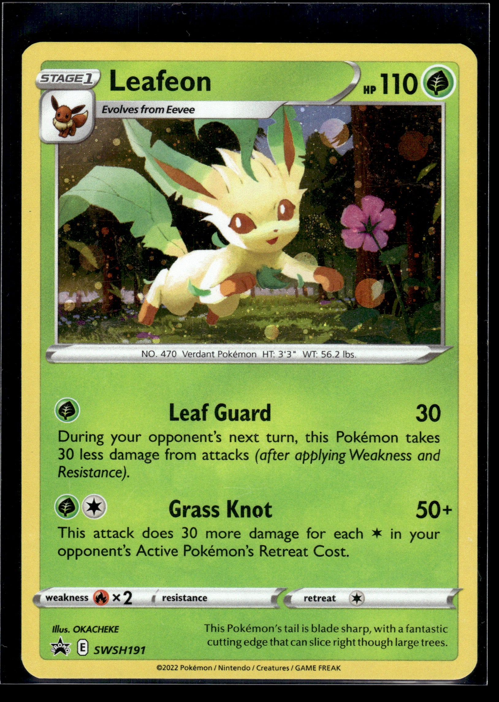 Leafeon #SWSH191 Sword & Shield Promo LP