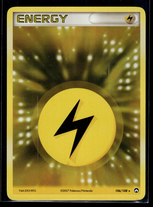 Lightning Energy #106/108 Holo Power Keepers MP