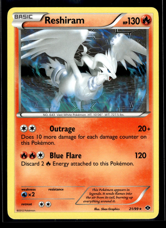 Reshiram #21/99 Next Destinies LP