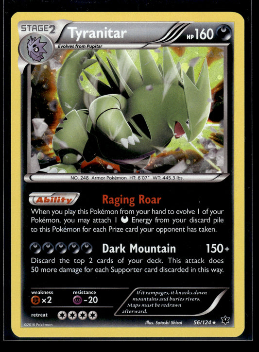 Tyranitar #56/124 Fates Collide LP