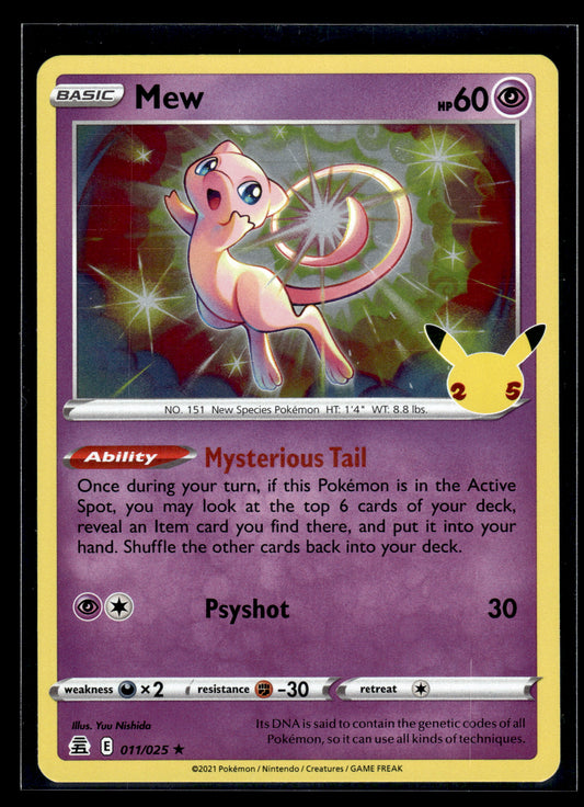Mew #011/025 Celebrations LP